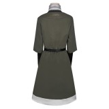 Elden Ring Melina Women Gray Hat Robe Cosplay Costume Halloween Carnival Outfit