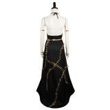 Elden Ring Marika Women Black Dress Set Suit Cosplay Costume Halloween Carnival Outfit