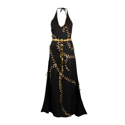 Elden Ring Marika Women Black Dress Set Suit Cosplay Costume Halloween Carnival Outfit