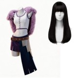 Elbaf Arc Nico Robin Women Purple Cosplay Costume Halloween Carnival Outfit