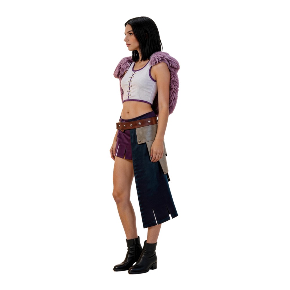 Elbaf Arc Nico Robin Women Purple Cosplay Costume Halloween Carnival Outfit