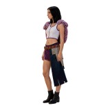 Elbaf Arc Nico Robin Women Purple Cosplay Costume Halloween Carnival Outfit