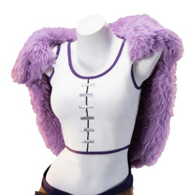 Elbaf Arc Nico Robin Women Purple Cosplay Costume Halloween Carnival Outfit