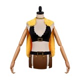 Elbaf Arc Nami Yellow Cosplay Costume Halloween Carnival Outfit