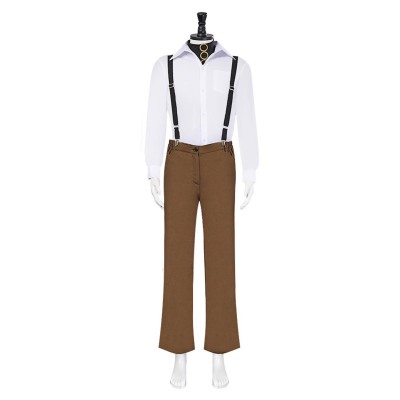 Edward Scissorhands Edward Overalls Suit Cosplay Costume Halloween Carnival Outfit