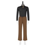 Edward Scissorhands Edward Overalls Suit Cosplay Costume Halloween Carnival Outfit