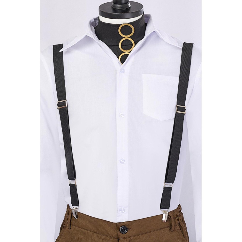 Edward Scissorhands Edward Overalls Suit Cosplay Costume Halloween Carnival Outfit