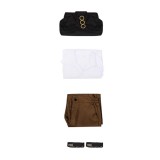 Edward Scissorhands Edward Overalls Suit Cosplay Costume Halloween Carnival Outfit