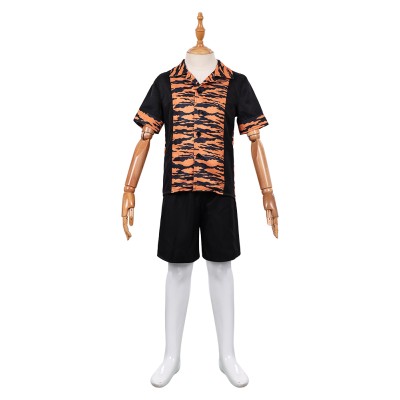 Dust Bunny Sophie Sloan Kids Children Black Shirt Cosplay Costume Halloween Carnival Outfit