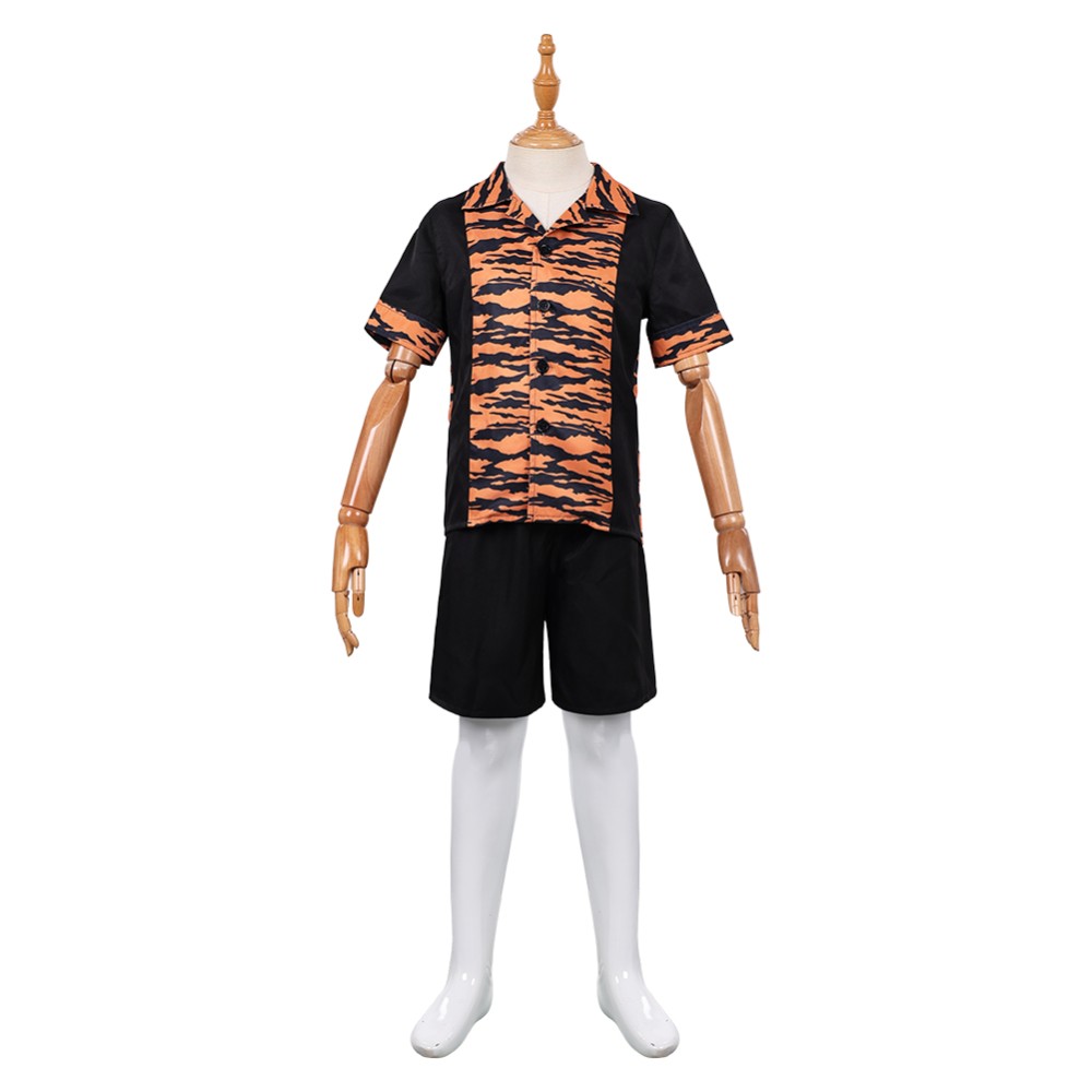 Dust Bunny Sophie Sloan Kids Children Black Shirt Cosplay Costume Halloween Carnival Outfit