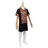 Dust Bunny Sophie Sloan Kids Children Black Shirt Cosplay Costume Halloween Carnival Outfit
