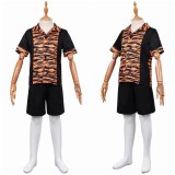 Dust Bunny Sophie Sloan Kids Children Black Shirt Cosplay Costume Halloween Carnival Outfit