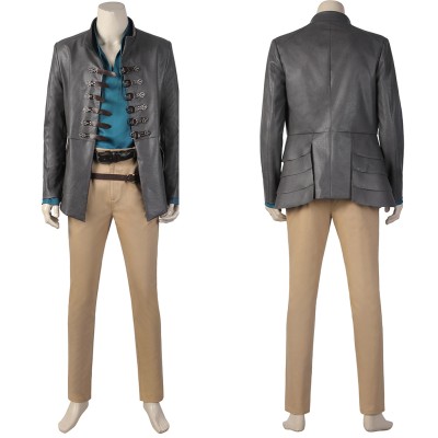 Dungeons &amp; Dragons: Honor Among Thieves Edgin Men Fullset Cosplay Costume Halloween Carnival Outfit