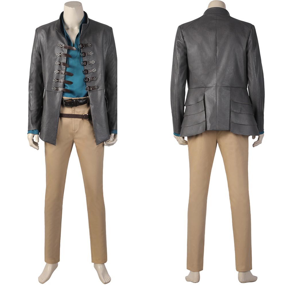 Dungeons &amp; Dragons: Honor Among Thieves Edgin Men Fullset Cosplay Costume Halloween Carnival Outfit
