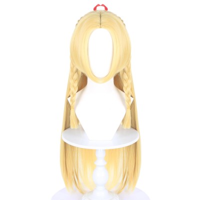 Dungeon Meshi Marcille Donato Wig Heat Resistant Synthetic Hair Accessories Cosplay Costume Halloween Carnival