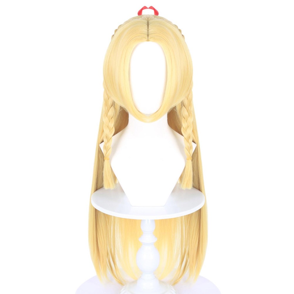 Dungeon Meshi Marcille Donato Wig Heat Resistant Synthetic Hair Accessories Cosplay Costume Halloween Carnival