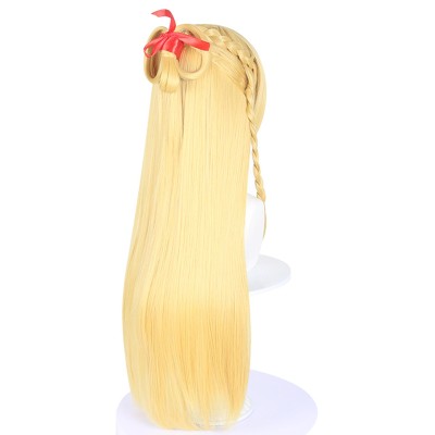 Dungeon Meshi Marcille Donato Wig Heat Resistant Synthetic Hair Accessories Cosplay Costume Halloween Carnival