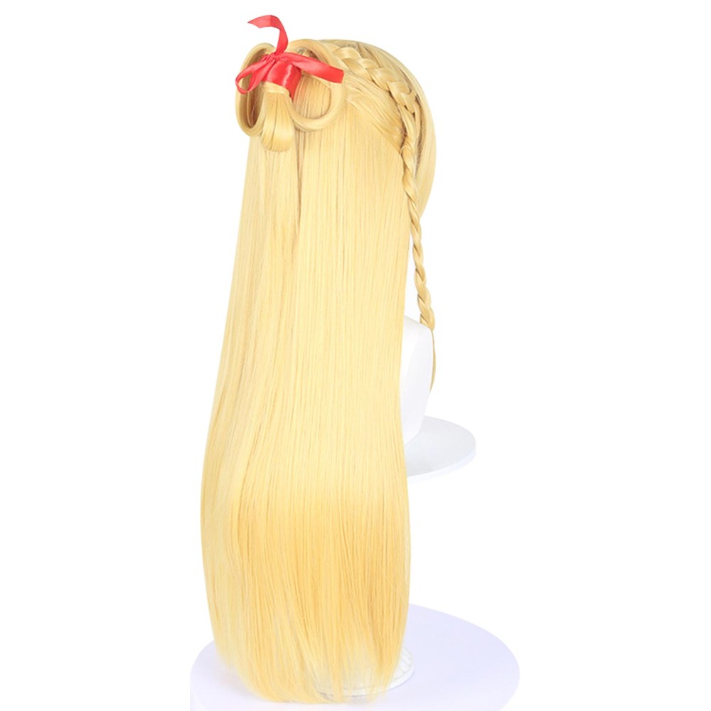 Dungeon Meshi Marcille Donato Wig Heat Resistant Synthetic Hair Accessories Cosplay Costume Halloween Carnival