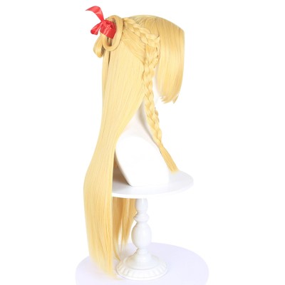 Dungeon Meshi Marcille Donato Wig Heat Resistant Synthetic Hair Accessories Cosplay Costume Halloween Carnival