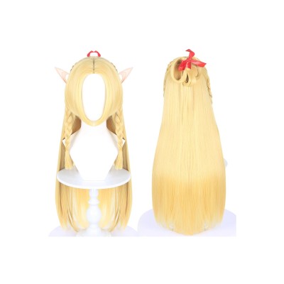 Dungeon Meshi Marcille Donato Wig Heat Resistant Synthetic Hair Accessories Cosplay Costume Halloween Carnival