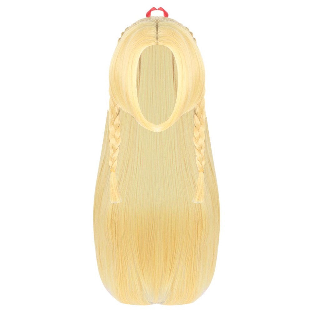 Dungeon Meshi Marcille Donato Wig Heat Resistant Synthetic Hair Accessories Cosplay Costume Halloween Carnival