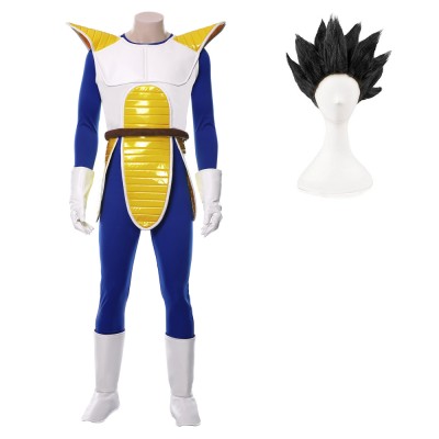 Dragonball Dragon Ball Z Vegeta Suit Cosplay Costume Halloween Carnival Outfit