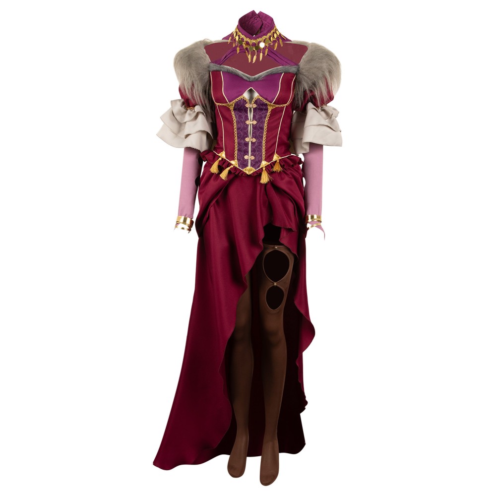 Dragon's Dogma II 2024 Wilhelmina Suit Cosplay Costume Halloween Carnival Outfit