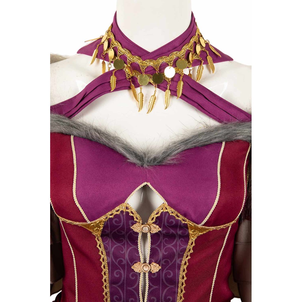 Dragon's Dogma II 2024 Wilhelmina Suit Cosplay Costume Halloween Carnival Outfit