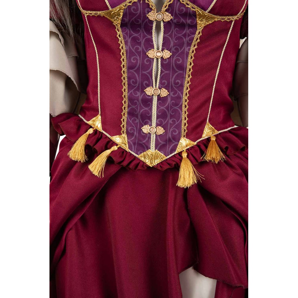 Dragon's Dogma II 2024 Wilhelmina Suit Cosplay Costume Halloween Carnival Outfit