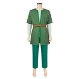 Dragon Quest Arusu Green Cosplay Costume Halloween Carnival Outfit