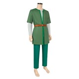 Dragon Quest Arusu Green Cosplay Costume Halloween Carnival Outfit