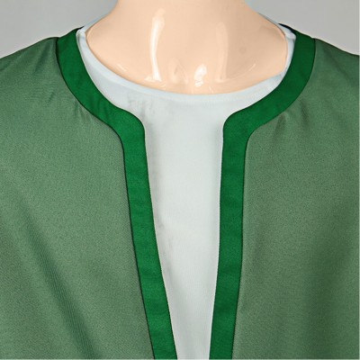 Dragon Quest Arusu Green Cosplay Costume Halloween Carnival Outfit