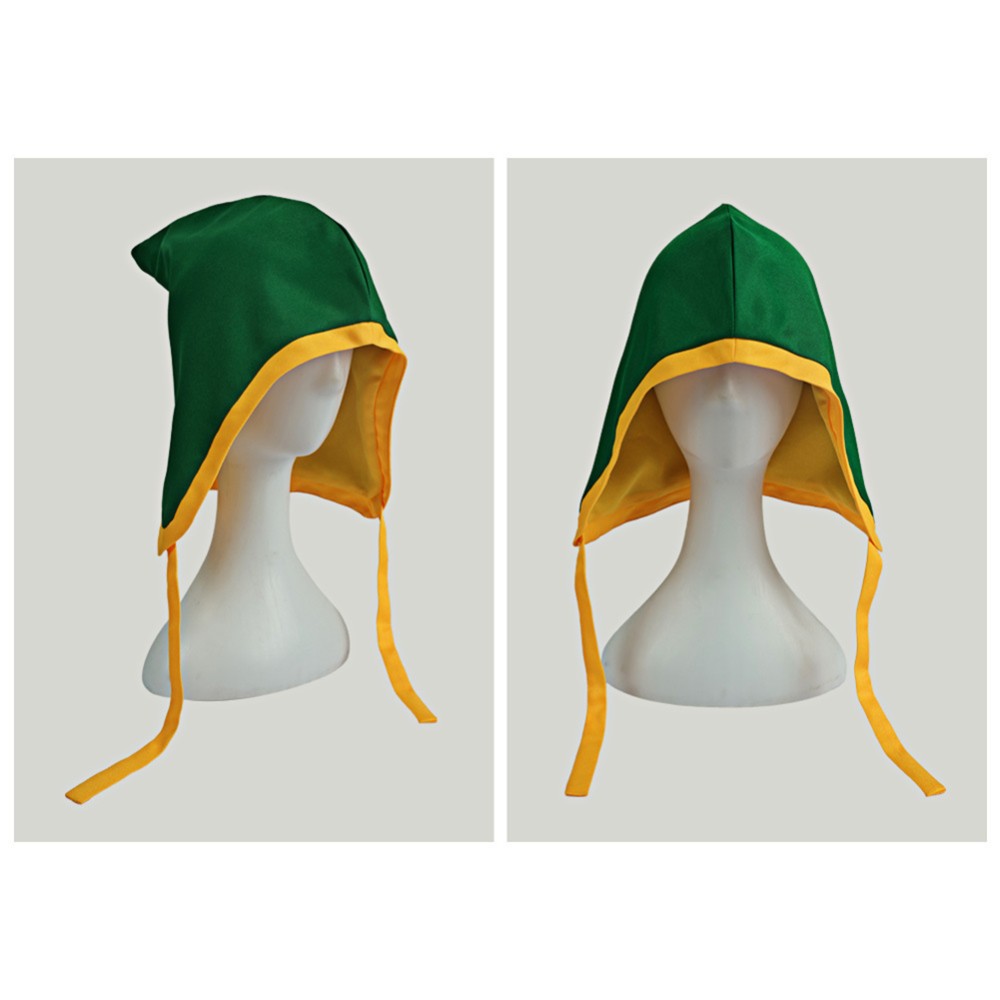 Dragon Quest Arusu Green Cosplay Costume Halloween Carnival Outfit