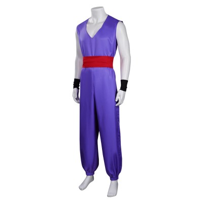 Dragon Ball Super : Super Hero Son Gohan Suit Cosplay Costume Halloween Carnival Outfit