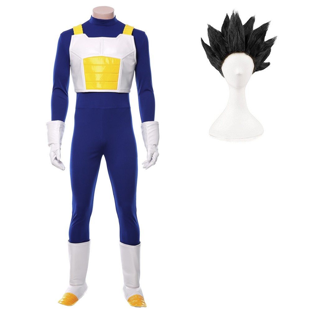DRAGON BALL Dragonball Z Vegeta IV Suit Cosplay Costume Halloween Carnival Outfit