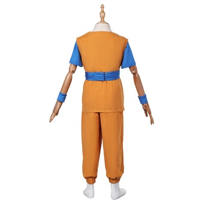 Dragon Ball Daima (2024) Son Goku Kids Uniform Suit Cosplay Costume Halloween Carnival Outfit
