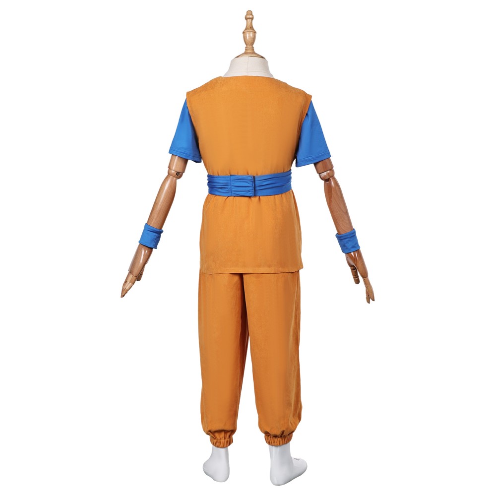 Dragon Ball Daima (2024) Son Goku Kids Uniform Suit Cosplay Costume Halloween Carnival Outfit