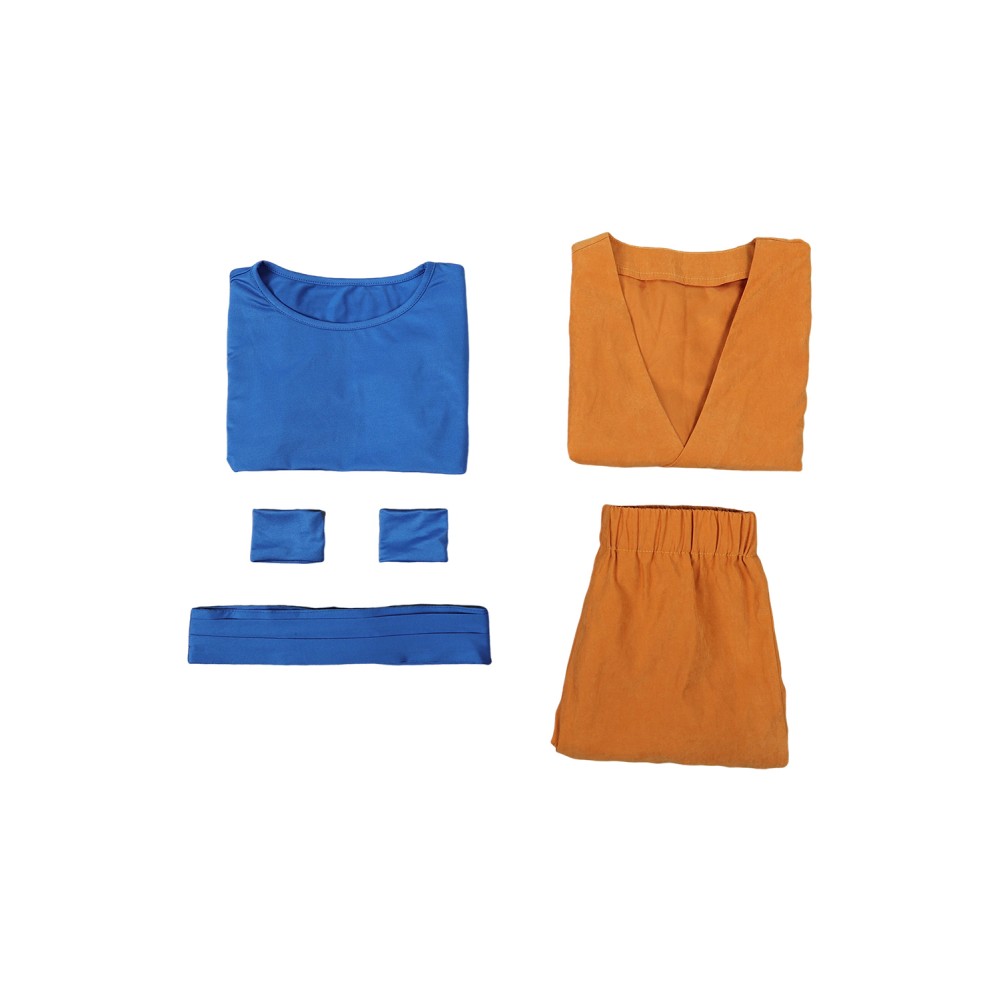 Dragon Ball Daima (2024) Son Goku Kids Uniform Suit Cosplay Costume Halloween Carnival Outfit