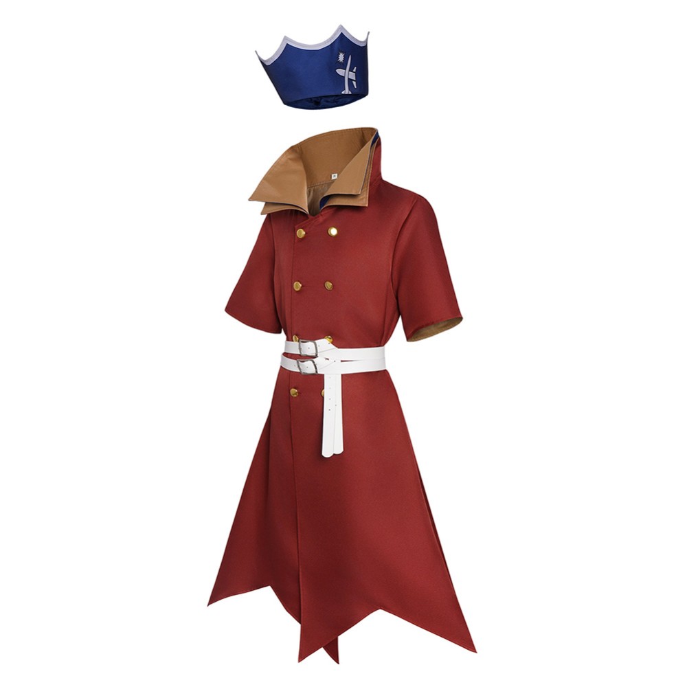 Dr Stone Ryusui Nanami Red Cosplay Costume Halloween Carnival Outfit