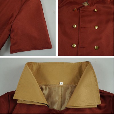 Dr Stone Ryusui Nanami Red Cosplay Costume Halloween Carnival Outfit