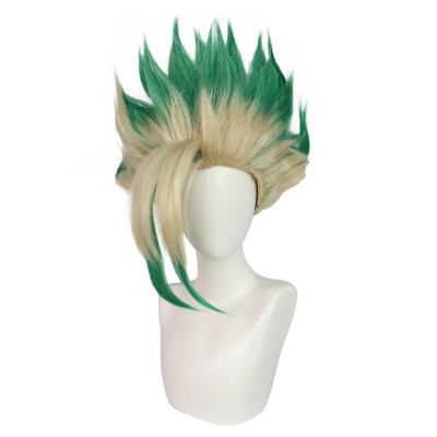 Dr Stone Ishigami Senkuu Wig Accessories Cosplay Costume Halloween Carnival