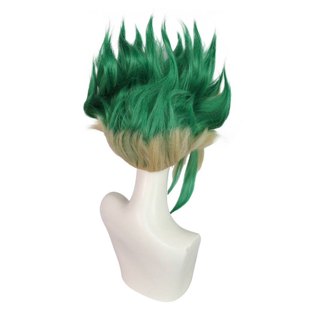 Dr Stone Ishigami Senkuu Wig Accessories Cosplay Costume Halloween Carnival