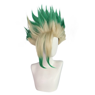 Dr Stone Ishigami Senkuu Wig Accessories Cosplay Costume Halloween Carnival