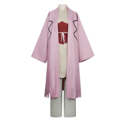 Dr Stone Gen Asagiri Women Pink Cosplay Costume Halloween Carnival Outfit