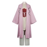 Dr Stone Gen Asagiri Women Pink Cosplay Costume Halloween Carnival Outfit