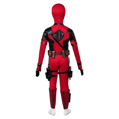 DP Wade Wilson Kids Children Suit Cosplay Costume Halloween Carnival Outfit
