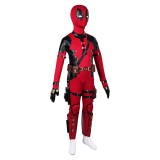 DP Wade Wilson Kids Children Suit Cosplay Costume Halloween Carnival Outfit