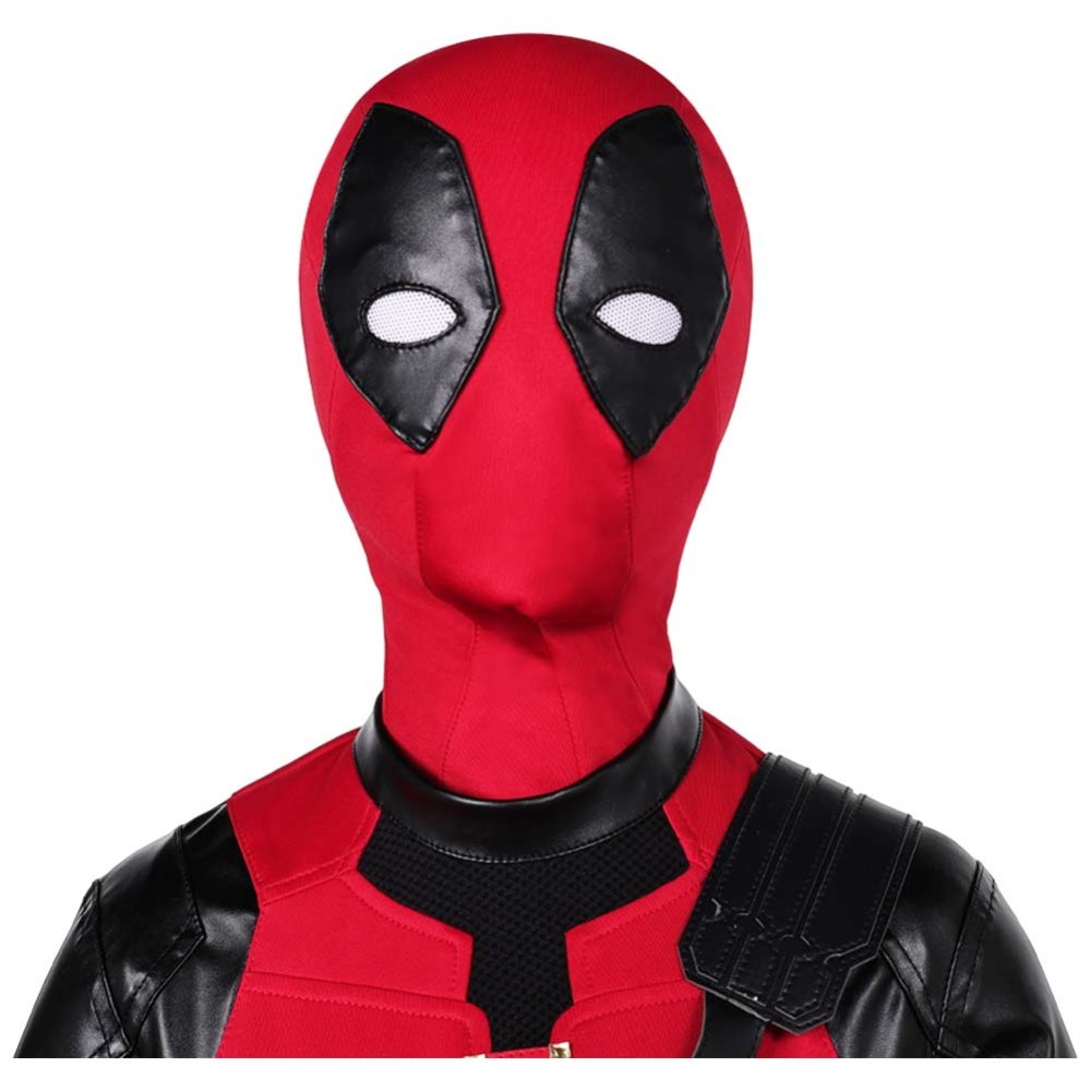 DP Wade Wilson Kids Children Suit Cosplay Costume Halloween Carnival Outfit