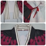 Douma Red Kimono Cosplay Costume Halloween Carnival Outfit