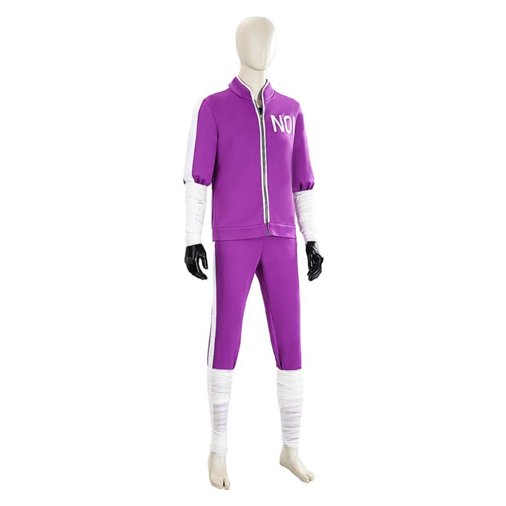 Doro he doro NOI Women Purple Cosplay Costume Halloween Carnival Outfit